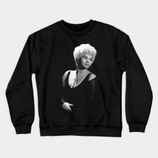 Bluesy Elegance James Retro Music Iconic Couture Threads Crewneck Sweatshirt